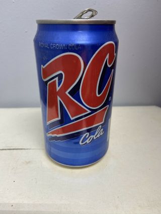 Vintage 90s Rc Cola Soda Can Royal Crown 12oz Stay Tab Aluminum Paragould Ar