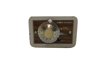Vintage Electric Timer 24 - Hour Plug - In Timer Paragon Electric 1hp