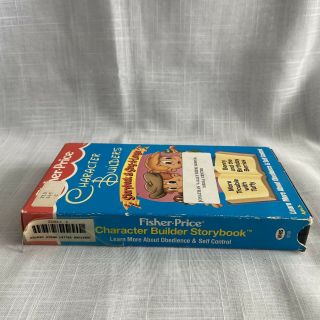 Vtg Fisher Price Character Builders Sing Along VHS 1992 Storybook 3