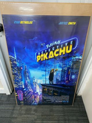 Detective Pikachu - Movie Poster - 27 X 40