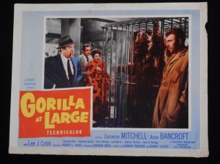 Gorilla At Large 1954 Cameron Mitchell Ann Bancroft Film - Noir Mystery Lc 5