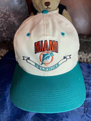 Vintage Miami Dolphins Drew Pearson Snapback Hat 2