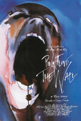 Pink Floyd - The Wall Movie Poster - Scream 1982 - - 91 X 61 Cm 36 " X 24 "
