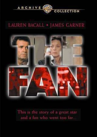 Rare Vintage Noir & More The Fan (dvd) 1981 Lauren Bacall