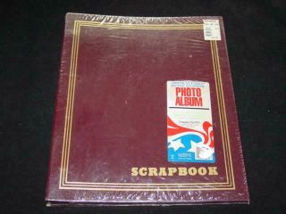 Vintage American Family Scrapbook Memory Photo Album - 100 Page - /