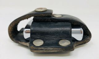 Vintage Leather Zippo Lighter Full Size Belt Holder Case HH21 2