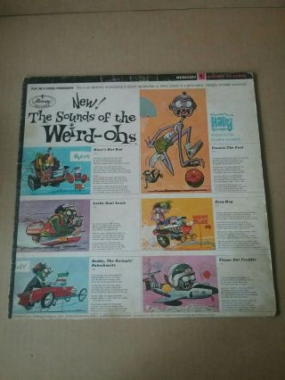 Vintage 1964 Sounds Of The Weird - Ohs Mercury Vinyl Lp -