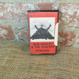 Vintage 1980 Bob Marley And The Wailers Uprising Cassette Tape
