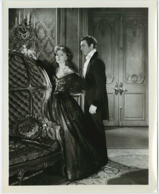 Greta Garbo,  Robert Taylor In Camille 1936 Vintage Hollywood Stunning Photograph