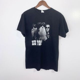 Vintage Zz Top Rock Band Concert T - Shirt Adult Size Medium M Black