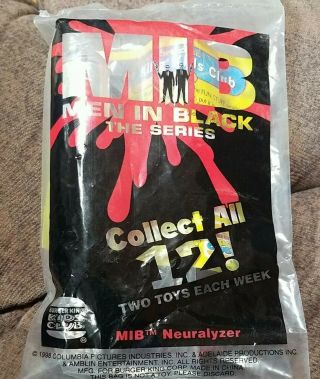 Mib Men In Black Neuralizer Burger King Toy 1998