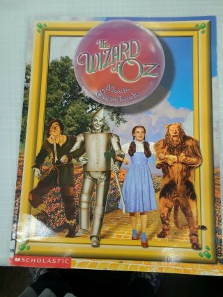 The Wizard Of Oz Movie Storybook,  1998,  Herman,  Scholastic,  Inc.  Collectable