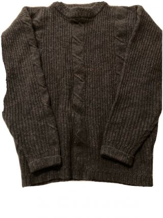 Vintage Ralph Lauren Mens 100 Wool Heavy Sweater Size Large