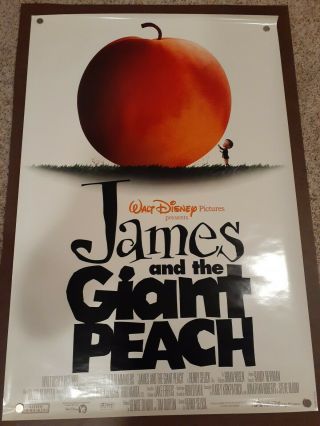 James And The Giant Peach Movie Poster 2 Sided 27x40 Disney