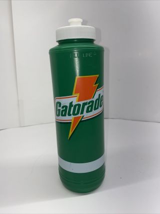 Vintage Gatorade Green Water Bottle 32oz