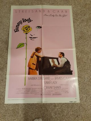 Funny Lady 27x41 Movie Poster 1975 Barbra Streisand