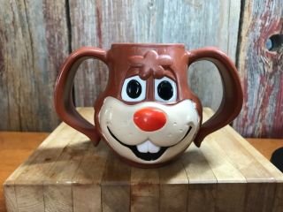 Vintage Nestle Quik Rabbit Cup Mug W/ear Handles