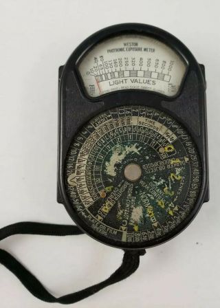 Weston Photronic Exposure Meter - Vintage