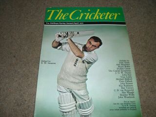 Vintage The Cricketer Spring Annual 1970