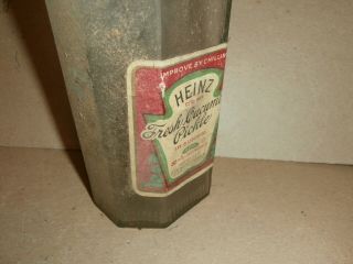 Vintage Glass Jar Heinz Cucumber Pickle 3