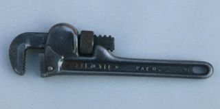 Vintage Ridgid 6 Inch Heavy Duty Pipe Wrench Usa