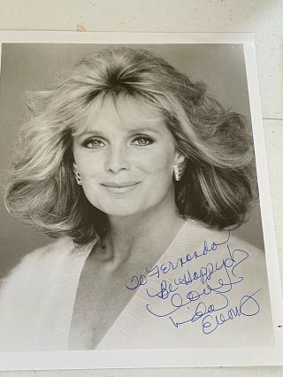 Linda Evans Dynasty Hand Signed Autograph 1 Photo Photograph