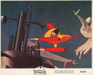 Pinocchio In Outer Space 1965 8x10 " Color Movie Still Photo Nn