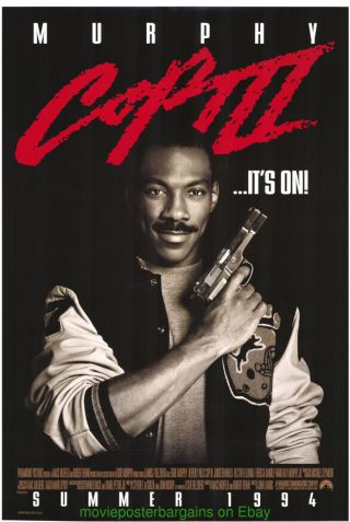 Beverly Hills Cop Iii Movie Poster Ds 27x40 Advance Style Eddie Murphy
