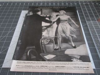 1955 " Love Me Or Leave Me " Doris Day Movie Ad