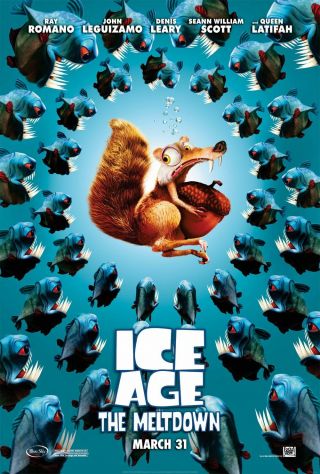 Ice Age 2: The Meltdown (2006) Movie Poster - Version A - Rolled