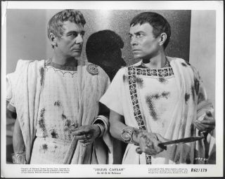 Julius Caesar John Gielgud James Mason Mgm Photo Shakespeare R62