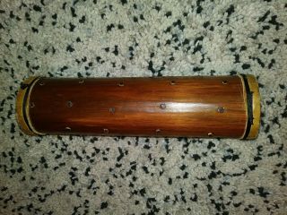 Vintage Wood Native North American Rattle/Noise Maker Shaker Instrument Handmade 3