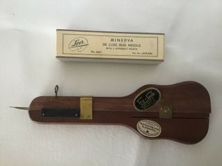 Vintage Wilson Brothers Tru - Gyde Latch Hook Rug Needle,  Minerva 690 Rug Needle