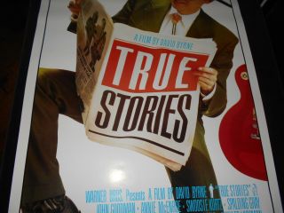 True Stories David Byrne Rolled One Sheet Poster 3
