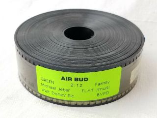 Vintage Air Bud Movie Trailer 35mm Film Flat Rare