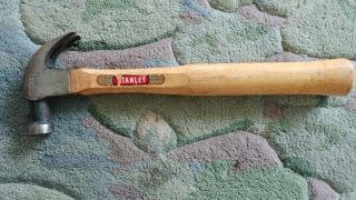 Vintage Stanley No.  52 1/2 10 Oz Trim Hammer Claw End