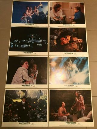 Lobby Card Set (8) 11x14: Poltergeist Ii: The Other Side (1986)