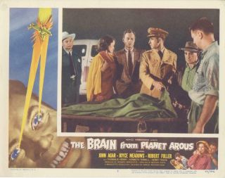 " The Brain From Planet Arous " - Lobby Card - Sci - Fi - John Agar - 5