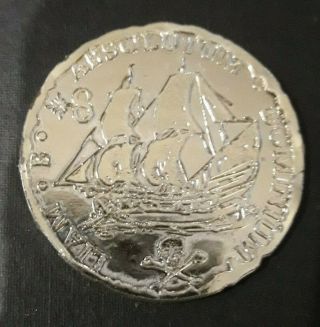 Actual Prop Coin From The Production Of Pirates Of The Caribbean Silver