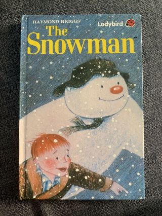 Vintage Ladybird Book The Snowman First Edition Raymond Briggs Hardback