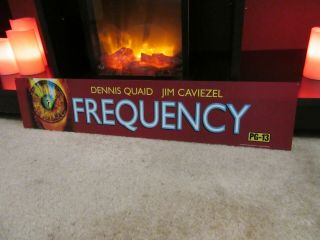Frequency [2000] D/s 5x25 [large] [original] Movie Theater Poster [mylar]
