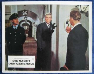 Lobby Card The Night Of The Generals / Die Nacht Der Generale Peter O 