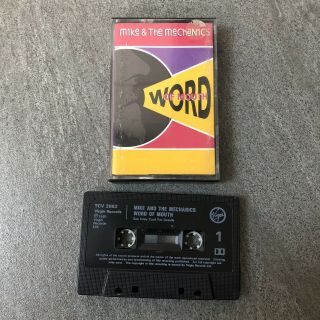 Mike And The Mechanics - Word Of Mouth Cassette 1991 Tcv2662 Vintage Tape