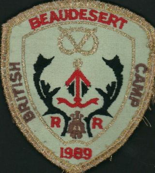 1898 Beaudesert Royal Rangers Vintage Scout Patch Az.  3200