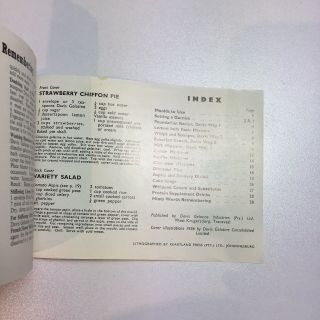 Vtg Davis Gelatine Recipe Book Jell - O Cookbook Gelatin Dainty Savory Dishes 1949 3