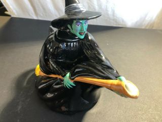 Vintage Wizard of Oz Tea Pot Rare Witch 1998 Turner Warner Bros 2