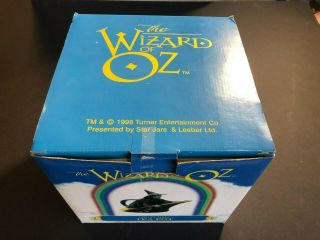 Vintage Wizard of Oz Tea Pot Rare Witch 1998 Turner Warner Bros 3