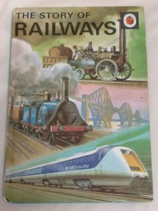 Book - Vintage Ladybird Book Series 601 The Story Of Railways 1961 Non - Fiction
