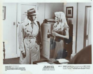 The Man With Bogarts Face 1980 8x10 Black & White Movie Photo 10