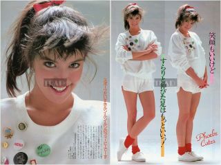 Phoebe Cates Sexy 1986 Japan Picture Clippings 2 - Sheets Ug/z
